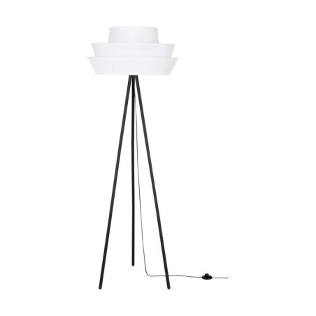 Amar Lampa Podłogowa 1xE27 Max.40W Czarny/Biały