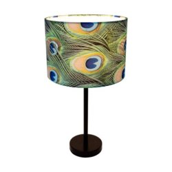 Vert Lampa Stołowa 1xE27 Max.40W Czarny/Multikolor