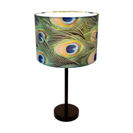 Vert Lampa Stołowa 1xE27 Max.40W Czarny/Multikolor