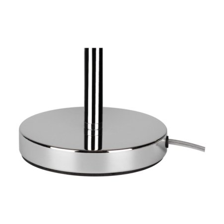 Dove Lampa Stołowa 1xE27 Max.40W Chrom/Transparentny PVC/Szary