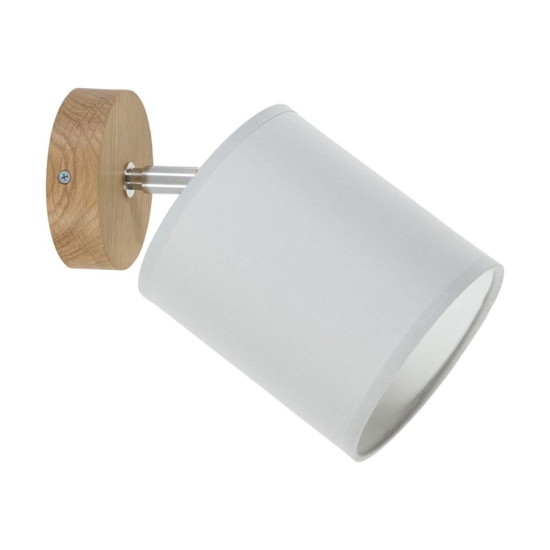 Aprillia Kinkiet 1xE27 Max.25W Dąb Olejowany/Szary