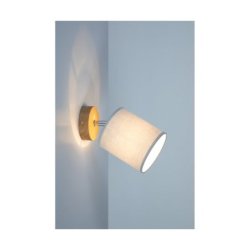 Aprillia Kinkiet 1xE27 Max.25W Dąb Olejowany/Szary