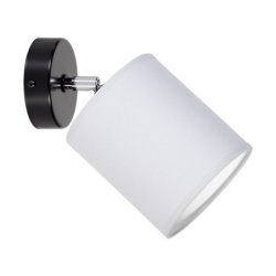 Aprillia Kinkiet 1xE27 Max.25W Czarny/Chrom/Szary