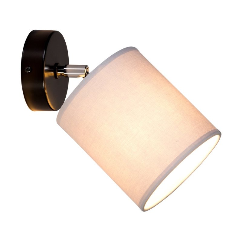 Aprillia Kinkiet 1xE27 Max.25W Czarny/Chrom/Szary