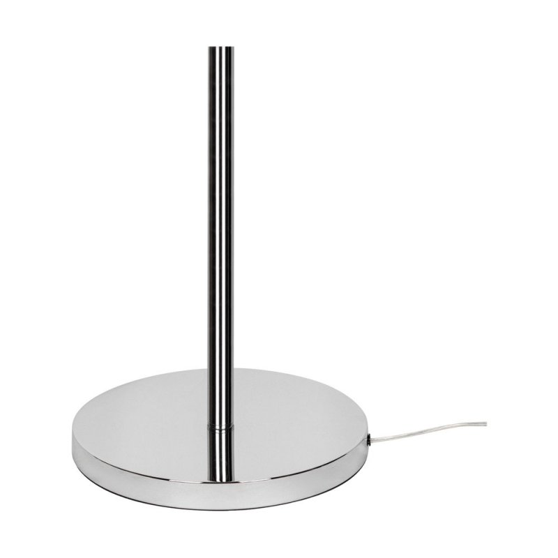 Cadre Lampa Podłogowa 1xE27 Max.40W Chrom/Transparentny PVC/Biały