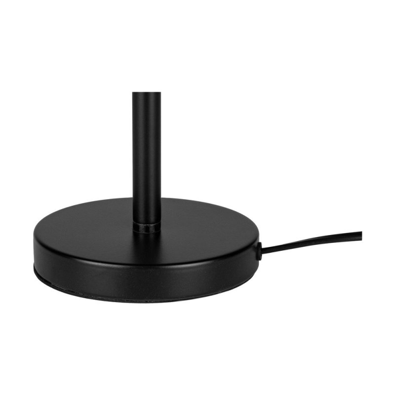 Cadre Lampa Stołowa 1xE27 Max.25W Czarny/Czarny PVC/Czarny