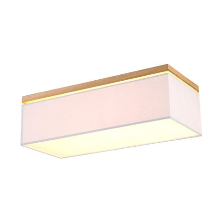 Vertiga Lampa Sufitowa 4xE27 Max.25W Dąb Olejowany/Szary/Biały