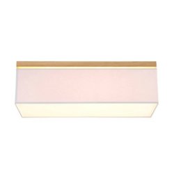 Vertiga Lampa Sufitowa 4xE27 Max.25W Dąb Olejowany/Szary/Biały