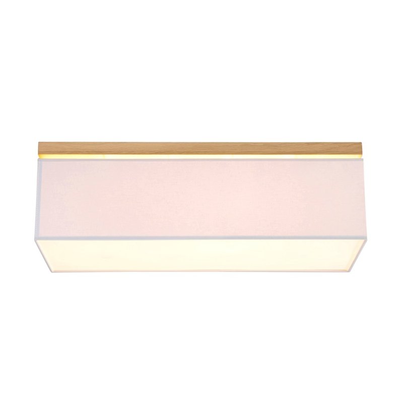 Vertiga Lampa Sufitowa 4xE27 Max.25W Dąb Olejowany/Szary/Biały