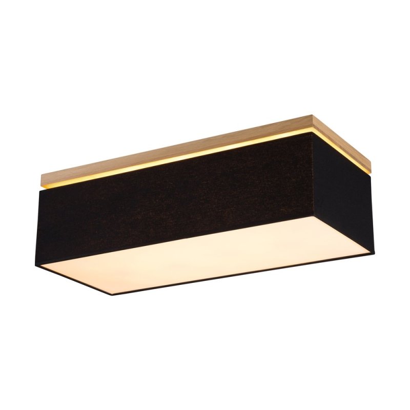 Vertiga Lampa Sufitowa 4xE27 Max.25W Dąb Olejowany/Czarny/Biały