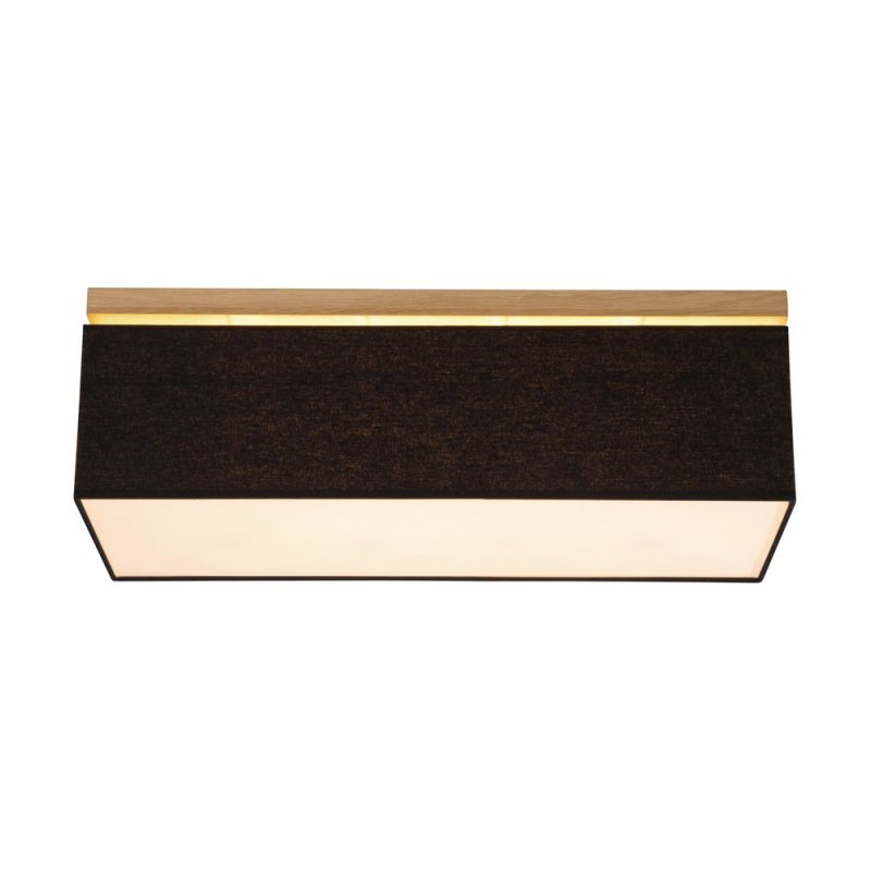 Vertiga Lampa Sufitowa 4xE27 Max.25W Dąb Olejowany/Czarny/Biały