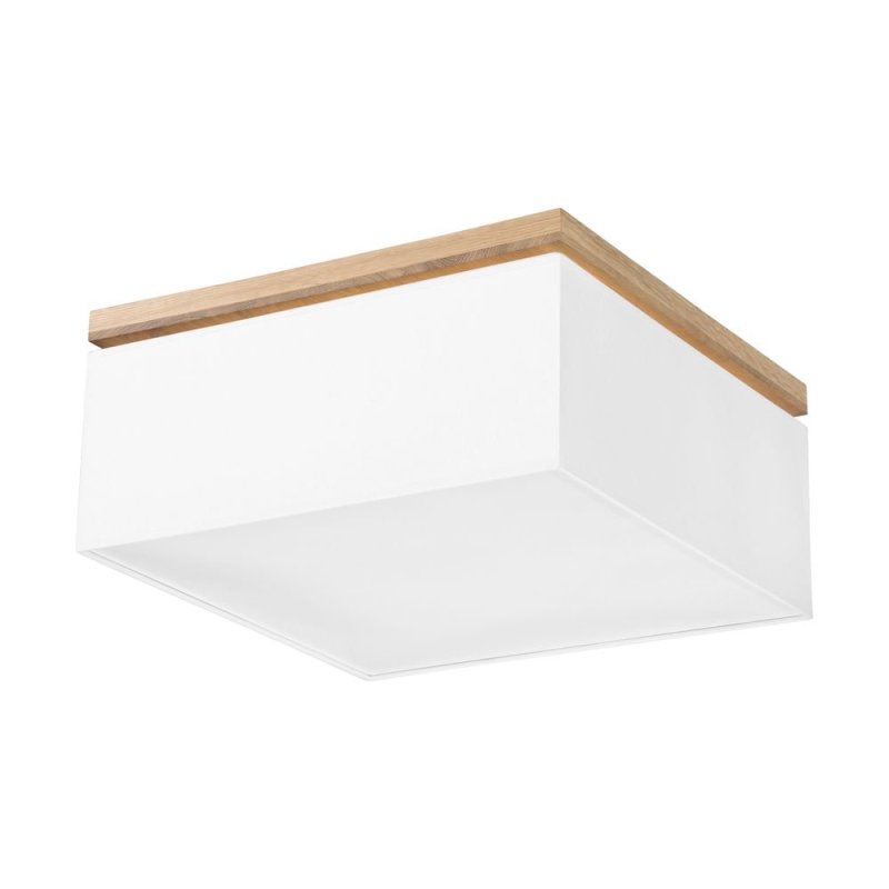 Vertiga Lampa Sufitowa 4xE27 Max.25W Dąb Olejowany/Biały