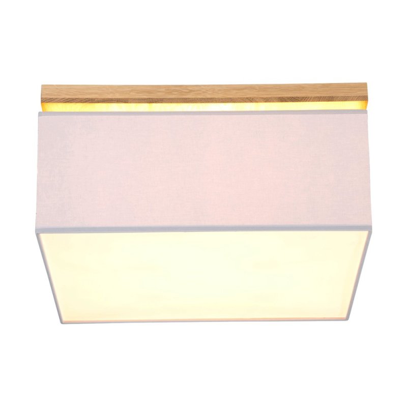 Vertiga Lampa Sufitowa 4xE27 Max.25W Dąb Olejowany/Szary/Biały