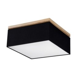 Vertiga Lampa Sufitowa 4xE27 Max.25W Dąb Olejowany/Czarny/Biały