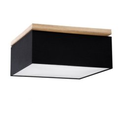 Vertiga Lampa Sufitowa 4xE27 Max.25W Dąb Olejowany/Czarny/Biały