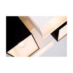 Paloma Lampa Sufitowa 4xE27 Max.25W Dąb Olejowany/Biały/Czarny