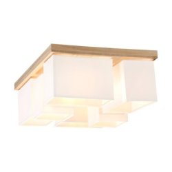 Paloma Lampa Sufitowa 6xE27 Max.25W Dąb Olejowany/Biały