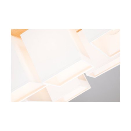 Paloma Lampa Sufitowa 6xE27 Max.25W Dąb Olejowany/Biały