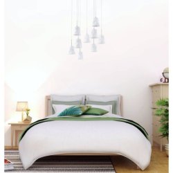 Joelle Lampa wisząca 9xG4 20W Chrom/Biały