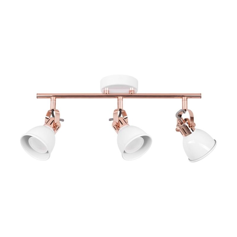 Anita Listwa Sufitowa 3xGU10 50W Miedziany/Biały