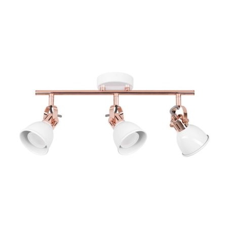 Anita Listwa Sufitowa 3xGU10 50W Miedziany/Biały