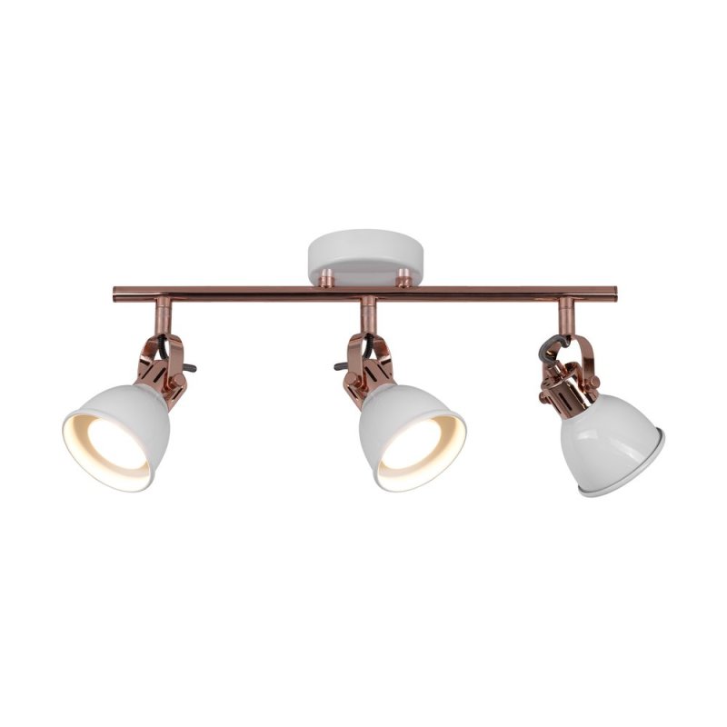 Anita Listwa Sufitowa 3xGU10 50W Miedziany/Biały