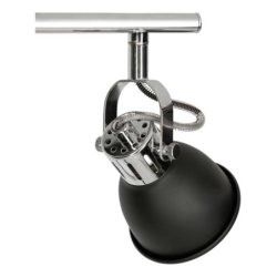 Anita Lampa Sufitowa 2xGU10 Max.50W Czarny/Chrom