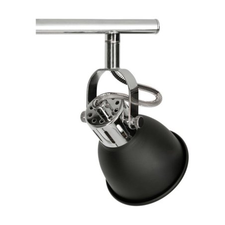 Anita Lampa Sufitowa 4xGU10 Max.50W Czarny/Chrom