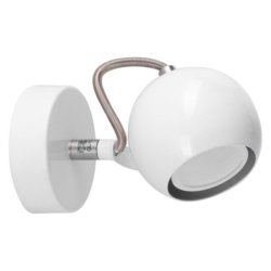 Lea Kinkiet 1xGU10 50W Biały/Chrom