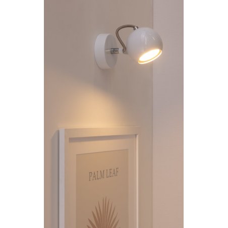 Lea Kinkiet 1xGU10 50W Biały/Chrom