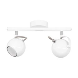 Lea Listwa Sufitowa 2xGU10 6W Biały/Chrom