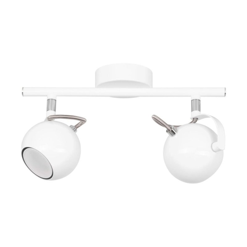 Lea Listwa Sufitowa 2xGU10 6W Biały/Chrom