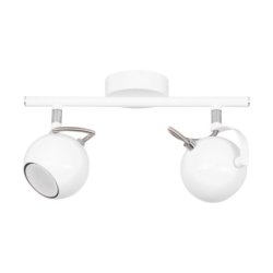 Lea Listwa Sufitowa 2xGU10 6W Biały/Chrom