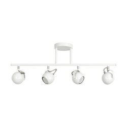 Lea Lampa Sufitowa 4xGU10 50W Biały/Chrom