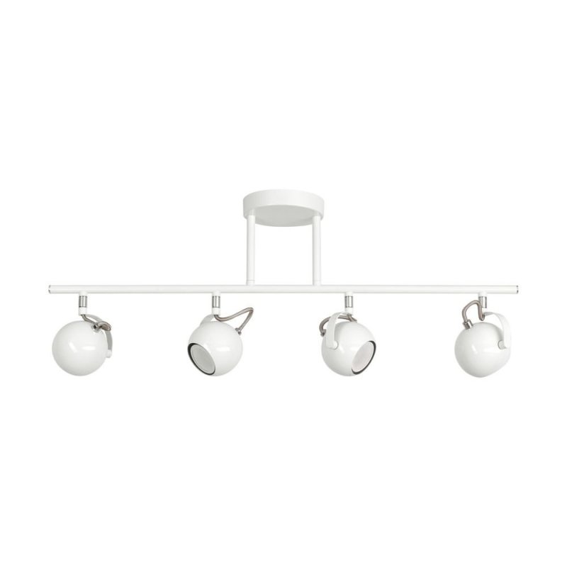 Lea Lampa Sufitowa 4xGU10 50W Biały/Chrom