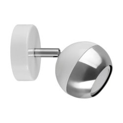 Bianca Kinkiet 1xGU10 50W Biały/Chrom