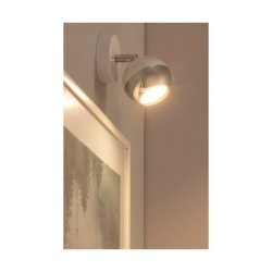 Bianca Kinkiet 1xGU10 50W Biały/Chrom