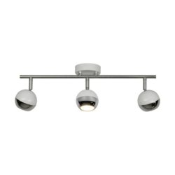 Bianca Listwa Sufitowa 3xGU10 50W Biały/Chrom