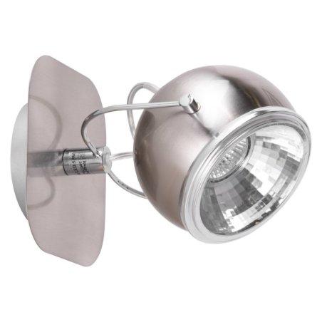 Ball Kinkiet 1xGU10 LED 6W Satyna