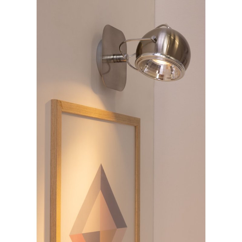 Ball Kinkiet 1xGU10 LED 6W Satyna