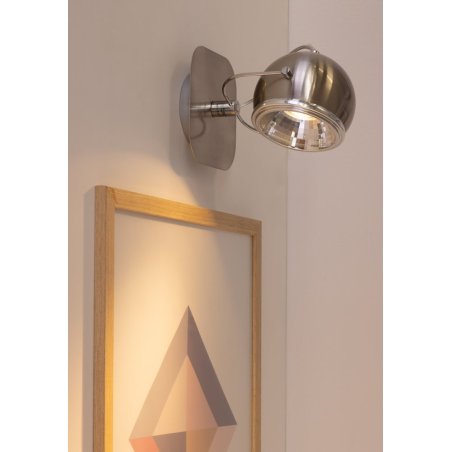 Ball Kinkiet 1xGU10 LED 6W Satyna