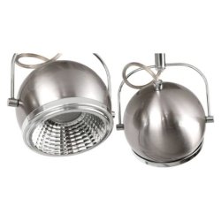 Ball Listwa Sufitowa incl. 3xGU10 LED 6W Satyna