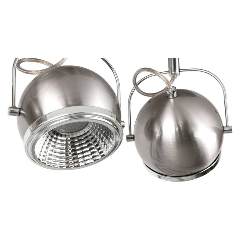 Ball Lampa Sufitowa incl. 3xGU10 LED 6W Satyna