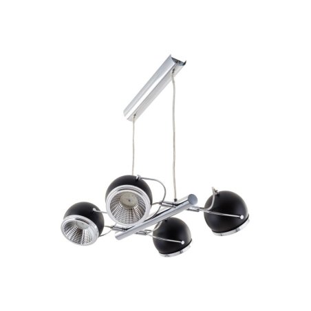 Ball Zwis incl. 4xGU10 LED 6W Czarny