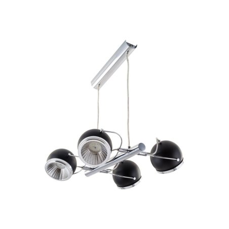 Ball Zwis incl. 4xGU10 LED 6W Czarny