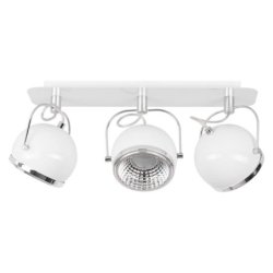 Ball Listwa Sufitowa incl. 3xGU10 LED 6W Biały