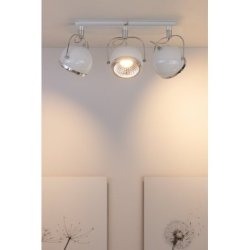 Ball Listwa Sufitowa incl. 3xGU10 LED 6W Biały