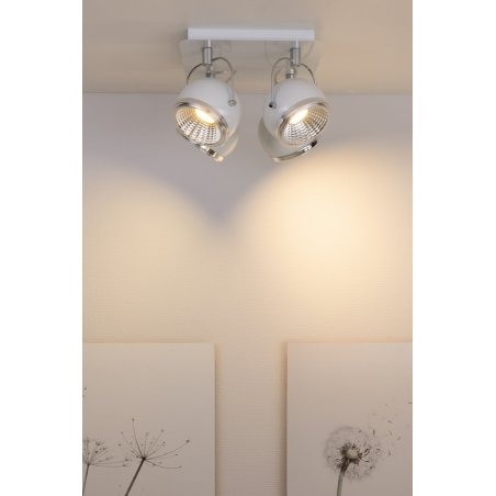 Ball Plafon incl. 4xGU10 LED 6W Biały