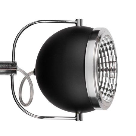 Ball Kinkiet incl. 1xGU10 LED 6W Czarny