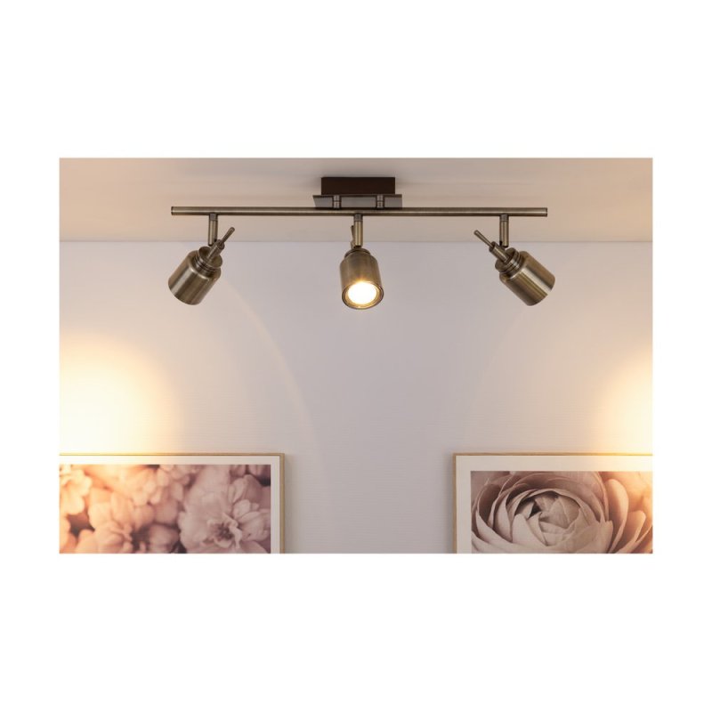 Vera Listwa Sufitowa 3xGU10 35W Patyna